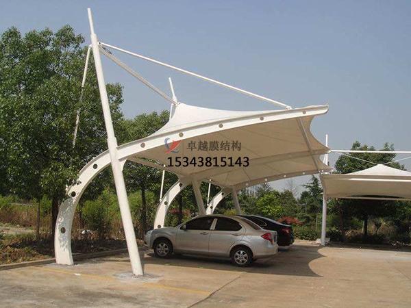 肥城膜結(jié)構(gòu)【充電站防雨篷】停車棚設計安裝
